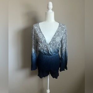 Ombré Promesa Short Romper